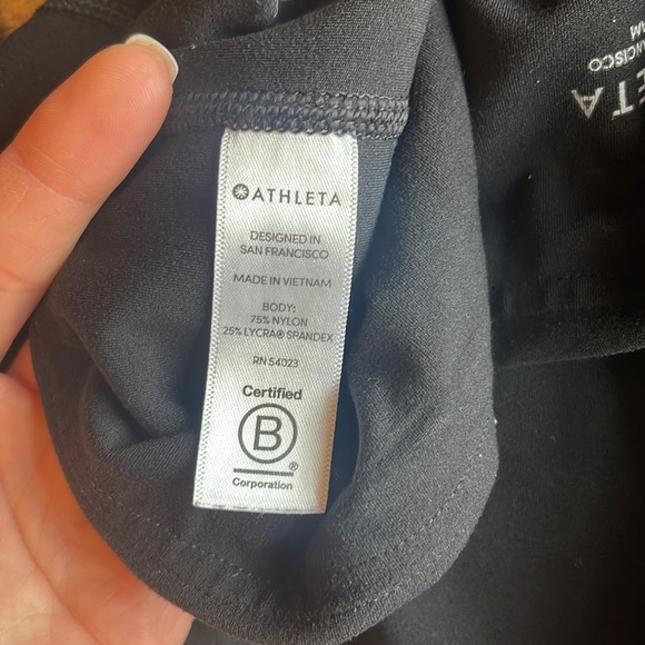 Athleta leggings black matte Medium - Picture 6 of 9